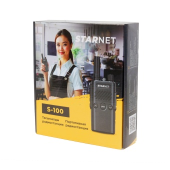 Рация портативная StarNet S-100. Упаковочная коробка.