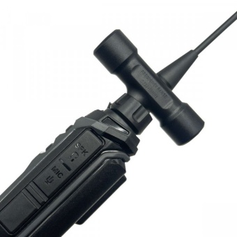 Рация Quansheng TK11(5) 10W Type-C - КВ антенна вид сбоку