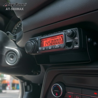 AnyTone AT-588MAX вариант установки в автомобиле