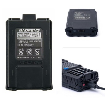 Аккумулятор BL-5 USB-C для р/с Baofeng UV-5R/UV-5R Pro