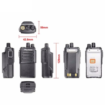 AnyTone ATD168 DMR analog разные ракурсы