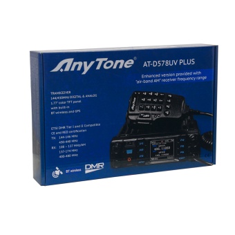 AnyTone AT-D578UV PLUS упаковка